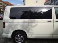 t6 mit autosonnenschutzfolien beklebt