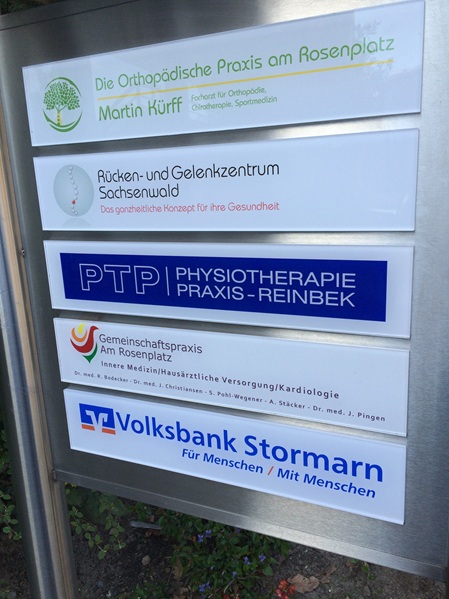 Referenz Schild und Firmenschild Folien Fischer